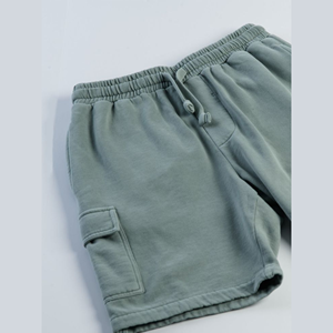 Pantalones Cortos de Algodón Grueso de 240 GSM Personalizados para Hombre, Estilo Urbano, Corte Holgado - Product Image 3