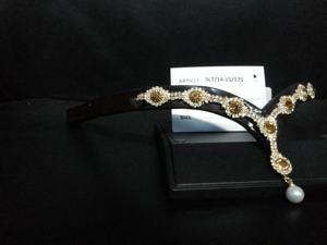 Banda para la Cabeza de Cuero con la Bandera de Francia, Categoría de Producto: Accesorios para Caballos - Product Image 2