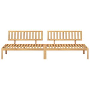 Set di mobili da giardino in legno massello di Acacia 2 pezzi Pallet da 2 pezzi - Product Image 3
