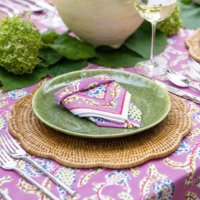 Vente en gros de sets de table en rotin écologiques de qualité supérieure en provenance du Vietnam, fabrication artisanale avec personnalisation des couleurs OEM/ODM