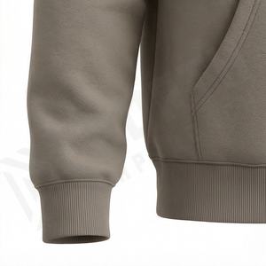 Sudadera con Capucha Oversize Lisa, Estilo Urbano, Personalizable para Hombre, Precio de Fábrica al por Mayor, Color Personalizado, Sudadera Pesada Tipo Pullover - Product Image 6