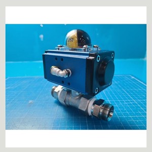 Vanne à boisseau sphérique WONIK IPS MAHA 1 de haute pureté, utilisée comme pièce détachée pour équipement semi-conducteur d'occasion - Product Image 4