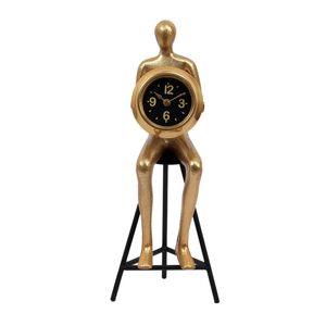 Classic Vintage Retro Antique Traditional Elegant Luxury Timeless Desk <b>Clock</b> Mechanical Movement Hourly <b>Chiming</b> Silent Feature - Product Image 2