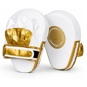 Service OEM ODM avec étiquette privée, protège-doigts ergonomiques personnalisés imprimés, robustes, blancs et dorés, pour la boxe. - Product Image 1