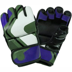 Gants d'entraînement MMA sur mesure de haute qualité, respirants, imperméables, en matériau Fairtex, fermeture à boucle et crochet pour les arts martiaux - Product Image 4