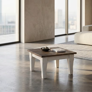 Mesa de Centro Aero Durable de Diseño Escandinavo en Madera de Teca Natural Sólida - Muebles Ecológicos para el Hogar y Proyectos Hoteleros - Product Image 4