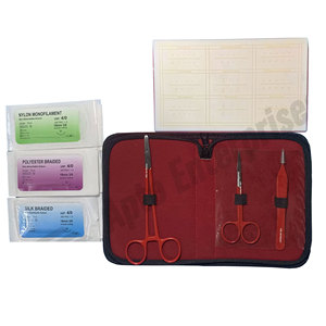 Kit de Sutura Completo para Estudiantes de Medicina Veterinaria, Instrumentos Médicos, Práctica de Sutura, Kit de Cirugía en Oferta, Set de Sutura - Product Image 1