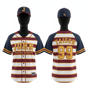 Camiseta de Béisbol para Mujer, Tela Interlock de Poliéster Premium, Diseño de Rayas Moradas, Paneles de Manga Naranja, Logotipo Personalizado por Sublimación - Product Image 6