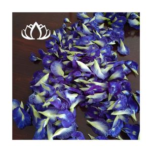 Fleurs séchées de pois papillon bleu de qualité supérieure pour boissons, décoration de pâtisserie et infusion de thé 2026 - Product Image 1