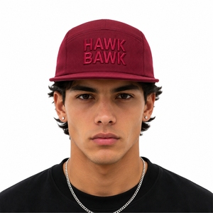 Unisex Mesh Camp <b>Hat</b> Premium Breathable Lightweight Adjustable Embroidered Street Style Comfortable Everyday Wear Camp <b>Hat</b> - Product Image 1