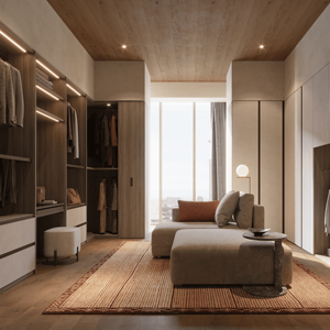 Armoire coulissante moderne sur mesure JY Project, placard de chambre réglable, meuble prêt à assembler, Vietnam - Product Image 1