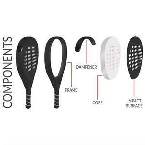 Nouvelle Arrivée Raquette de Padel Premium du Fabricant, Vente Chaude, Vente en Gros, OEM, Raquette Personnalisée - Product Image 3