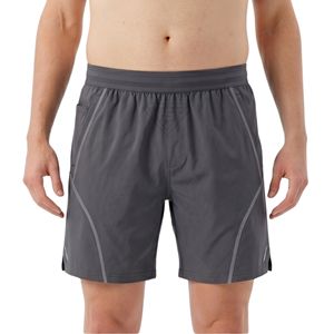 Pantalones Cortos Deportivos para Hombre con Ribete Reflectante, Transpirables, de Poliéster, que Absorben la Humedad, de Secado Rápido, para Entrenamiento y Gimnasio - Product Image 1