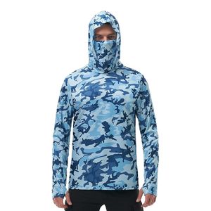 Sudadera con Capucha de Pesca con Protección Solar UV UPF 50, Unisex, Ligera, de Manga Larga, 100% Poliéster, Transpirable y Resistente al Viento - Product Image 5