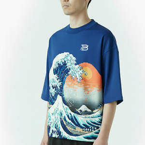 Camisetas Boxy de Alta Calidad 100% Algodón, Manga Corta para Hombre, Diseño Personalizado para Venta en Línea, Hechas en Pakistán - Product Image 2