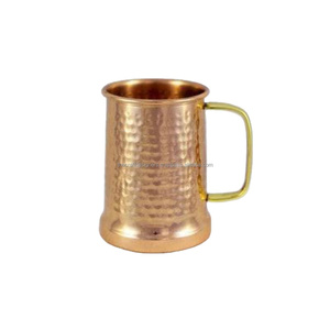 Tasses en cuivre réutilisables pour boissons, bénéfiques pour la santé, grandes tasses à jus de citron, tasses à eau en cuivre pour la maison, bonnes pour la santé - Product Image 1