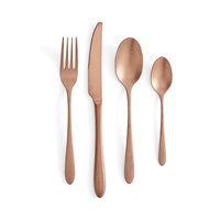 Ensemble de couverts en métal au design sirène, résistant au lave-vaisselle, pour mariage, fête, dîner, ustensiles de table pour la maison, restaurant, hôtel