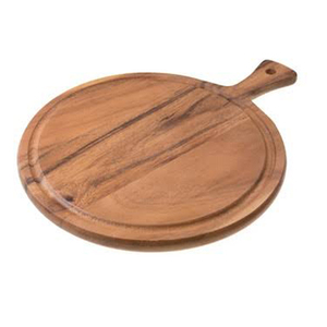 Sartén de Queso de Madera de Gran Calidad con Asa a Precio de Mayoreo para Uso en Restaurantes y Panaderías, para Servir Pizza y Queso Caliente - Product Image 1