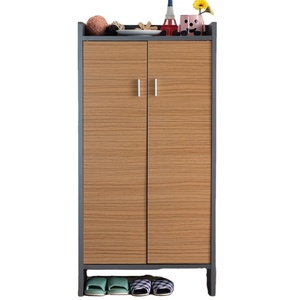 6ชั้นตู้รองเท้าไม้ที่มีประตู - Product Image 1