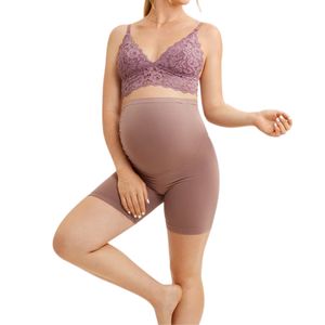 Shorts de yoga taille haute personnalisés pour la grossesse, sous-vêtements de sport pour femmes enceintes, collection printemps-été, vêtements de sport pour femmes - Product Image 4