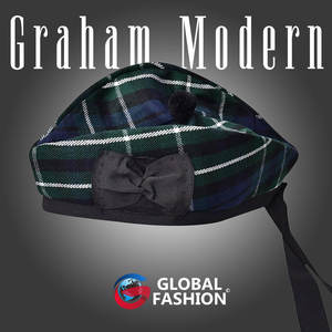 Gorra Glengarry para el Festival Cultural Escocés con Elegante Acento de Tartán y Detalles Clásicos de Cinta 2026 - Product Image 2