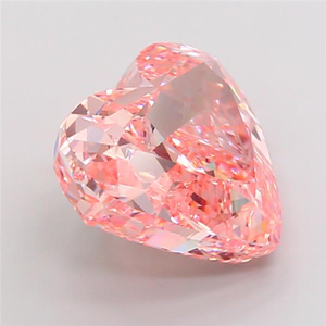 เพชรเม็ดเดี่ยวทรงหัวใจสีชมพูเข้มแฟนซี 10.1 กะรัต จาก ANYA JEWELS เพชรเลี้ยงในห้องปฏิบัติการ VS2 รับรองโดย IGI คุณภาพเยี่ยม ทรงเจียระไนดีเยี่ยม ระดับพรีเมียม - Product Image 4