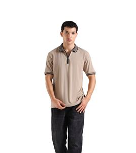 Polo de nuevo diseño a la moda, liso, transpirable, venta al por mayor, nuevo estilo, camisetas polo cómodas de ajuste clásico para hombre - Product Image 1