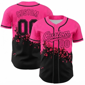 Maillot de baseball personnalisé avec logo brodé ou sublimé, nom et numéros de toutes les 30 équipes, pour hommes, femmes et garçons - Product Image 1