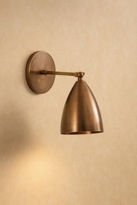 Modern Brass Art Deco <b>Wall</b> <b>Sconce</b> Handmade Indoor <b>Lighting</b> Home Office Decor Durable Finish - Product Image 2