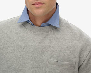 Sudaderas de Moda para Hombre con Hombros Caídos, 100% Algodón, Forro Polar Grueso, Estilo Oversize, Ropa de Invierno, Sudaderas con Capucha, Servicios OEM ODM - Product Image 5