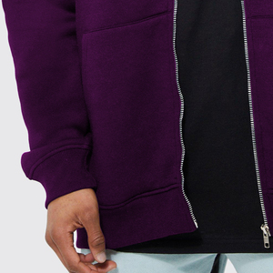 Sweat-shirts décontractés pour hommes, 100% coton respirant, teint uni, avec logo personnalisé brodé, prix abordable, vente chaude - Product Image 3