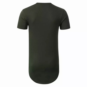Camiseta de Hombre, Estilo Moderno, Manga Corta, Tejida, 100% Algodón, Cuello Redondo, Dobladillo Curvo, Secado Rápido, Transpirable, Estilo Urbano - Product Image 1
