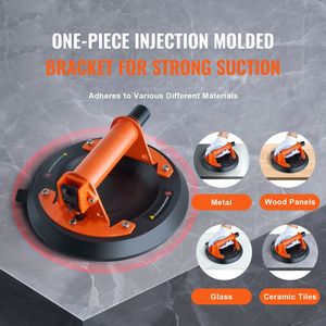 Ventosa in Vetro da 8 Pollici con Capacità di Carico di 615 Libbre, Maniglia in ABS Resistente per Uso Industriale - Product Image 2