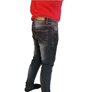 Jean Baggy en Denim 100% Coton Grande Taille, Taille Haute, Effet Délavé, Coupe Skate, Style Streetwear, Personnalisé, Ample et Décontracté, Imprimé - Product Image 5