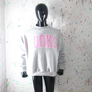 Sudadera LOOKS con cuello simulado, 450 GSM, nombre personalizado, bordado con apliques, corte holgado, 100% algodón, felpa francesa. - Product Image 5