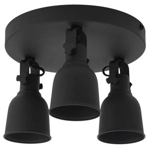 Modern Industrial 3 Light <b>Ceiling</b> Spot Lamp Metal Adjustable Spotlight Fixture for Living Room Bedroom Kitchen Lighting - Product Image 1