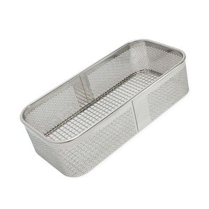 High Quality Silver Stainless Steel Wire <b>Mesh</b> Sterilization <b>Baskets</b> Holloware Manual Power Source CE Certified BY Blush Surgical - Product Image 4
