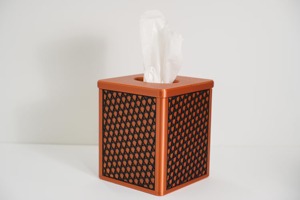 Modern Metal Tissue <b>Box</b> Cover Copper Square Design Convenient Suitable For Bathroom <b>Vanity</b> Counters Wholesale From India - Product Image 3