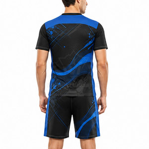 Conjunto de uniforme de fútbol para hombre, ligero, transpirable, diseñado para entrenamientos, partidos y competiciones de equipo. - Product Image 4