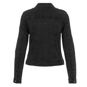 Veste en jean tendance streetwear, tissu en coton confortable pour un look décontracté, idéale pour les voyages et le quotidien - Product Image 2