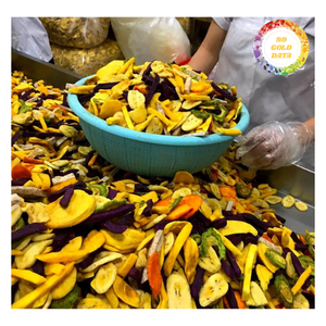 Best Selling Mixed Fruit And Vegetable Chips 200g Zipper Bag Packaging High Grade Export Standard Bulk - Product Image 1