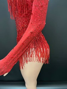 Traje de Danza Personalizado para Adultos Unisex, Ropa de Actuación Elástica para Entrenamiento y Competencia de Danza - Product Image 5
