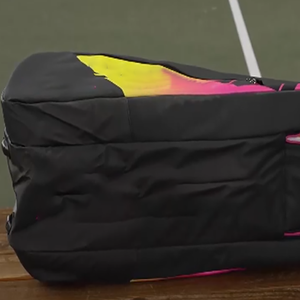 Sac de raquette de tennis haut de gamme en tissu résistant à l'eau avec plusieurs poches pour l'organisation de l'équipement et l'entraînement sur le terrain - Product Image 4