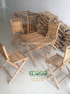 Mesa y Sillas de Bambú – Conjuntos Personalizados y Piezas Individuales para Hogar, Cafetería, Resort y Jardín Eco2go Vietnam - Product Image 4