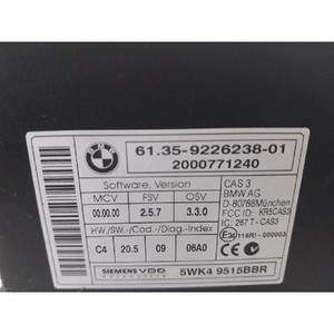 ECU และโมดูลคอมพิวเตอร์มือสอง ซีรีส์ 1 รุ่น 922623801 - Product Image 4