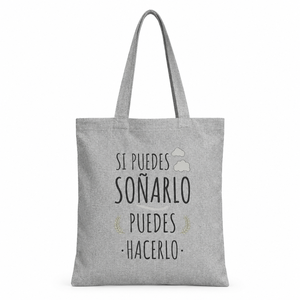 Sac fourre-tout promotionnel imprimé 225 GSM en coton recyclé 37 x 41 cm plat 60 cm avec poignée personnalisée Logo sur mesure Cadeaux d'entreprise Vente en gros OEM - Product Image 2