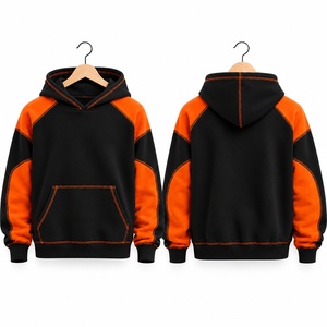 เสื้อฮู้ดดี้ยูนิเซ็กซ์ แขนเสื้อแบบแร็กแลน กระเป๋าคางคกู ผ้าฝ้าย 100% สวมใส่สบายๆ ในฤดูหนาว - Product Image 6