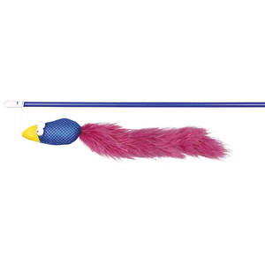 Varita de Juguete con Plumas de Pájaro de 50 cm para Mascotas, Juguetes Interactivos y de Movimiento - Product Image 3