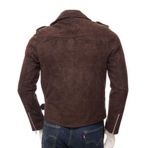 Chaqueta de cuero para hombre estilo High Street, la más vendida, para uso invernal, de alta tendencia, hecha a medida. - Product Image 2