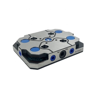 Précision Workholding Lang Type Acier Espacement 52 mm <span class=keywords><strong>Point</strong></span> zéro Palette à changement rapide pour HE-R06822.<span class=keywords><strong>P</strong></span> d'étau à centrage automatique - Product Image 1